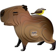 Eugy Capybara 3D Cardboard Puzzle - 3D Puzzle