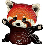 Eugy Red Panda 3D Cardboard Model Kit - 3D Puzzle