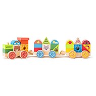 Woody Vláček skládací - Lesní zvířata - Train