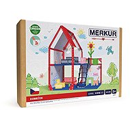 Merkur Domeček pro panenky, 34 × 39 × 25 cm, 345 dílků - Building Set