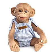Guca 10305-2 Reborn Opička – realistická opička miminko s celovinylovým tělem – 25 cm - Doll