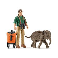 Schleich Badatel na výpravě 81476 - Figure and Accessory Set