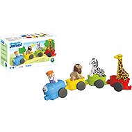 Playmobil 72084 Junior: Animal Train - Figure and Accessory Set