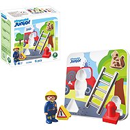 Playmobil 72088 Junior: Vkládačka s hasičem - Figure and Accessory Set