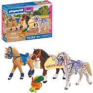 Playmobil 72133 Tři koně do sbírky - Figure and Accessory Set