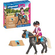 Playmobil 72135 Jezdectví: Parkur - Figure and Accessory Set
