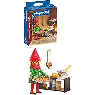 Playmobil 72152 Christmas Elf with Sweets - Figure and Accessory Set