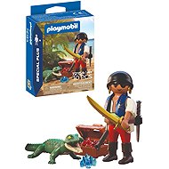 Playmobil 72154 Pirát s kajmanem - Figure and Accessory Set