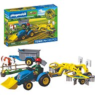 Playmobil 72163 Malý traktor s obracečem - Figure and Accessory Set
