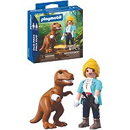 Playmobil 72172 DuoPack T-Rex s vědkyní - Figure and Accessory Set
