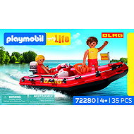 Playmobil 72280 Záchranný člun - Figure and Accessory Set