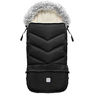 Zopa Fluffy Combi Arctic Black Winter Footmuff - Stroller Footmuff