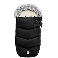 Zopa Fluffy Arctic Black Winter Footmuff - Stroller Footmuff