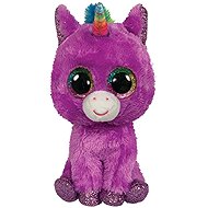 TY Boos Rosette, 24 cm, lila Einhorn - Kuscheltier