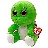 TY Boos Turbo, 24 cm, Green Turtle - Soft Toy