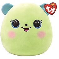 TY Squishy Beanies Clover, 22 cm, Green Bear - Soft Toy