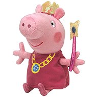 TY Beanie Babies s licencí Peppa Pig, 15 cm, princezna - Soft Toy