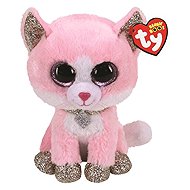 TY Boos Fiona, 24cm, Pink Cat - Soft Toy