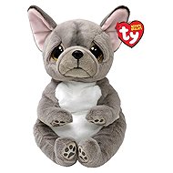 TY Beanie Bellies Wilfred, 24 cm, Grey Dog - Soft Toy