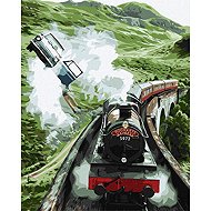 Ideyka Harry Potter Flight to Hogwarts 40 × 50cm - Painting by Numbers