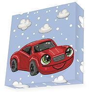 Diamond Dotz Dotzies Sports Car - Diamond Painting