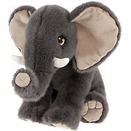 Keel Toys SE4538 Keeleco Elephant – Eco-Plush Toy 18cm - Soft Toy