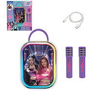 Lexibook Rechargeable Karaoke Speaker with 2 K-pop Microphones - Bluetooth Speaker