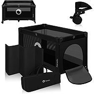 Lionelo Stefi Black Carbon - Cot