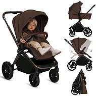 Lionelo Mika Plus 2-in-1 Mocha Mousse - Baby Buggy
