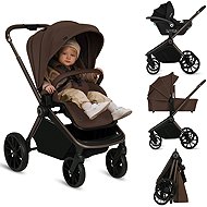 Lionelo Mika Plus 3-in-1 Mocha Mousse - Baby Buggy