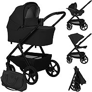 Lionelo Carmine 3-in-1 Black Onyx - Baby Buggy