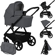 Lionelo Carmine 3-in-1 Grey Stone - Baby Buggy