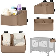 Lionelo Sidepocket Small Beige - Toy Organiser