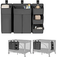 Lionelo Sidepocket Large Grey - Toy Organiser