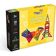 Magneted Magnetická stavebnice 30 ks - Building Set