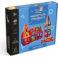 Magneted Magnetická stavebnice 40 ks - Building Set