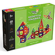 Magneted Magnetická stavebnice 60 ks - Building Set