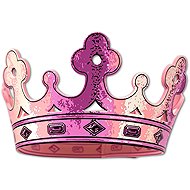 Liontouch Růžová princeznovská koruna - Costume Accessory