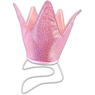 Liontouch Glittering pink princess crown - Costume Accessory