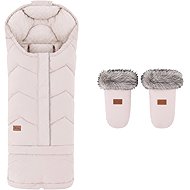 PETITE&MARS Hygge 4v1 Rose Petal + Rukávník Fjora Rose Petal - Stroller Footmuff