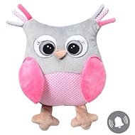 BabyOno Chrastící plyšová sova Sofia růžová - Soft Toy