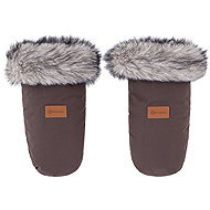 PETITE&MARS Rukávník / rukavice Fjora Rich Brown - Pushchair Gloves