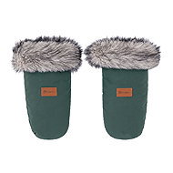 PETITE&MARS Rukávník / rukavice Fjora Veritable Khaki - Pushchair Gloves
