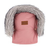 PETITE&MARS Rukávník / rukavice Furry Old Rose - Pushchair Gloves