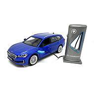 Sparkys 1:35 Škoda Superb IV Combi modré + nabíjecí stanice - Metal Model