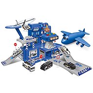 Sparky’s Police Set: Garage with a Colour-Changing Car - Toy Garage