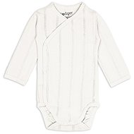 Lodger Pointelle Cream long-sleeved bodysuit, size 68 - Bodysuit for Babies