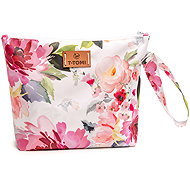 T-TOMI Big Baggie Watercolour Flowers - Carry Bag