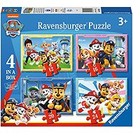 Ravensburger 120043386 Paw Patrol 4-in-1 - Jigsaw Puzzle