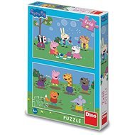 Dino Peppa Pig a kamaráti - Puzzle
